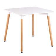 Τραπέζι Art 80x80cm Λευκό