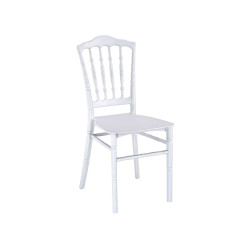 Καρέκλα PP MILLS Λευκή 40x53x88cm