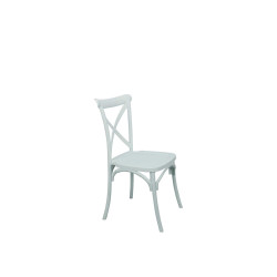 Καρέκλα DESTINY PP Άσπρη 48x55x91cm