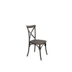 Καρέκλα DESTINY PP Mocha 48x55x91cm