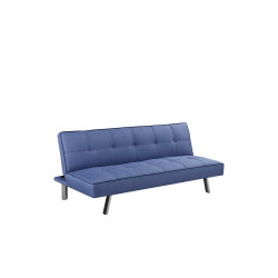 Καναπές Κρεβάτι KAPPA Ύφ.Μπλε 175x83x74cm Bed:175x97x38cm