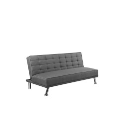 Καναπές Κρεβάτι EUROPA Ύφ.Ανθρακί 176x82x80cm Bed:176x102x40cm