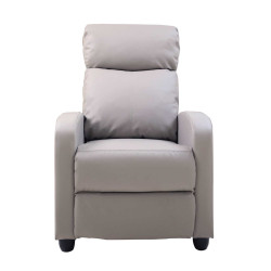 Πολυθρόνα Relax Porter Σαλονιού - Καθιστικού / Pu Cappuccino . Διάσταση: 68x86x99cm