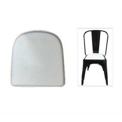 Κάθισμα Καρέκλας Relix Pvc Άσπρο (Μαγνητικό) 30/16x30cm
